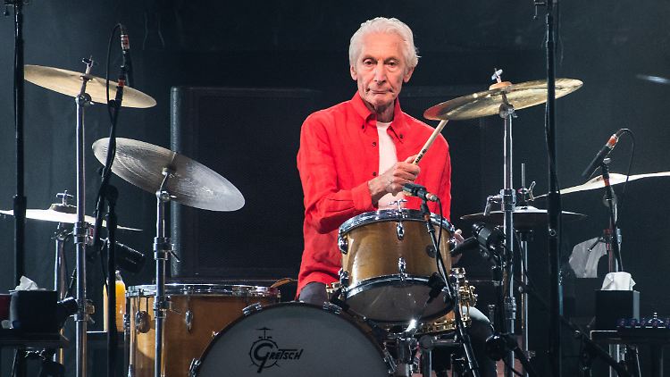 Ehemann, Vater, Großvater und "einer der größten Schlagzeuger seiner Generation": Charlie Watts.