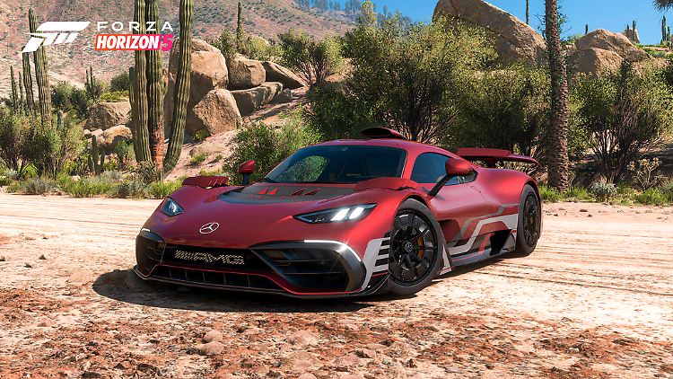 Der Mercedes-AMG Project One startet zuerst im Rennspiel "Forza Horizon 5".