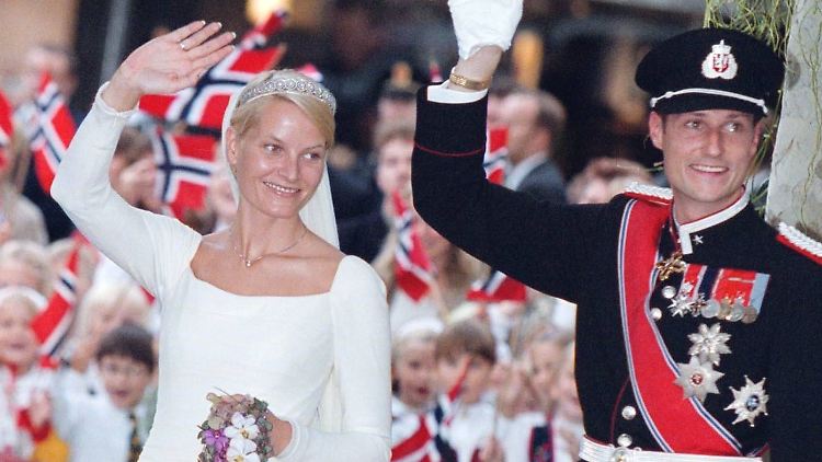 2001 haben sie in Oslo geheiratet: Mette-Marit und Haakon.