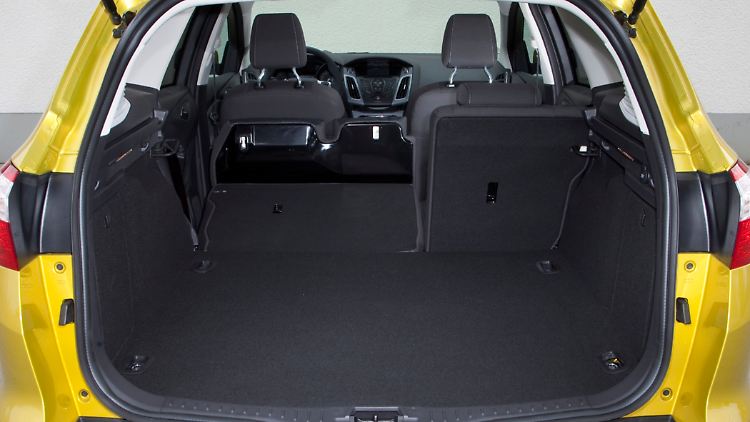 Der Ford Focus Turnier bietet als Kombi mit 476 bis 1516 Litern reichlich Platz für die Zuladung.