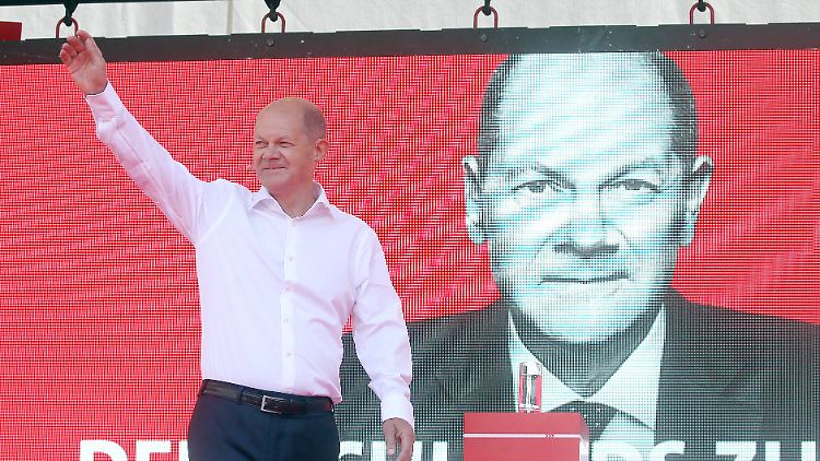 Scholz spürt Rückenwind.