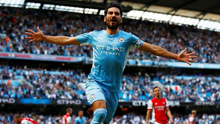 Türöffner: İlkay Gündoğan erzielte das 1:0 für Man City.