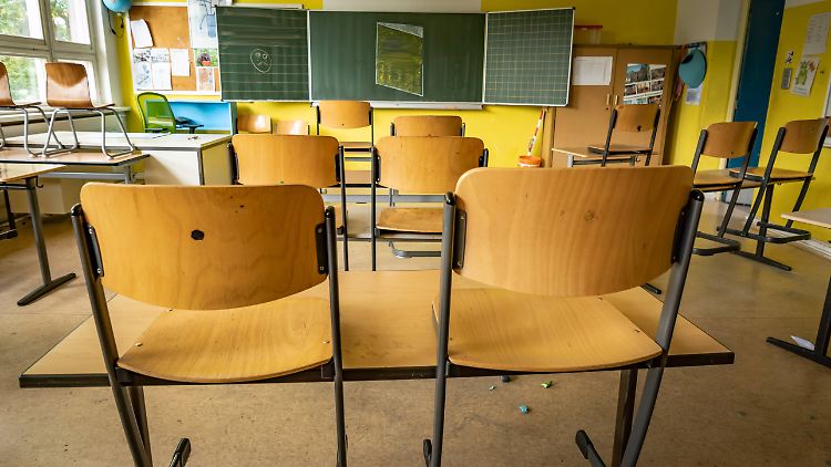 Leere Klassen, weil alle Schüler in Quarantäne sind, soll es nach dem Willen der Berliner Amtsärzte nicht mehr geben