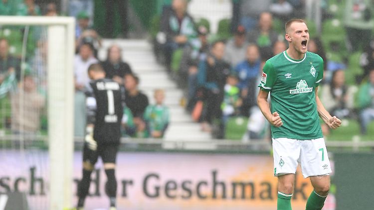Marvin Ducksch erfüllt schnell die Hoffnungen, die man in Bremen in ihn setzt.