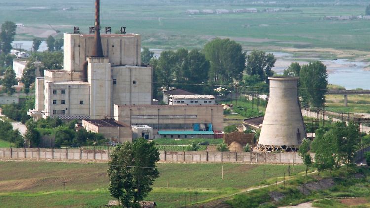 Der Atomkomplex Yongbyon im Jahr 2013.