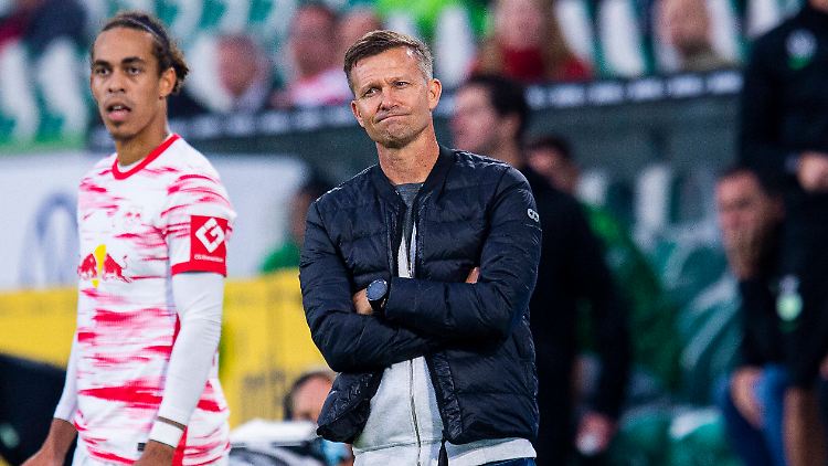 Auf Leipzig-Trainer Jesse Marsch wartet eine Menge Arbeit.