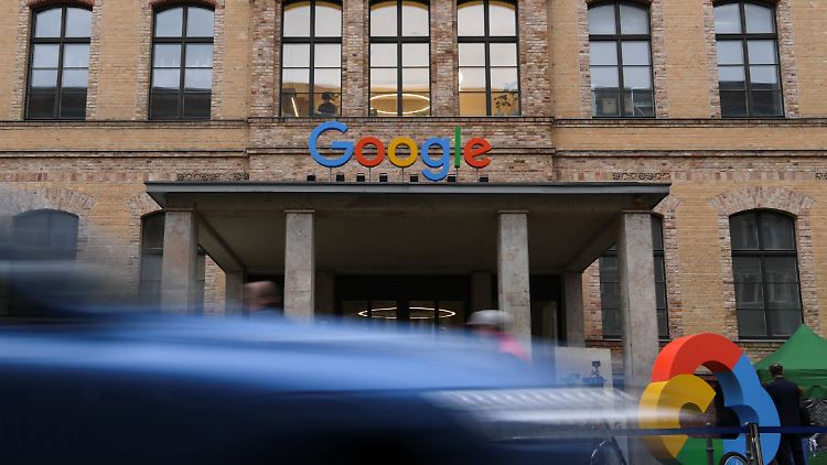 Google-Büro in Berlin. "Grüne Energie ist längst ein zentraler Faktor für die Standortwahl", sagt Wirtschaftsminister Altmaier.