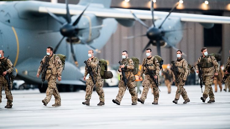 Soldaten kehren nach der Afghanistan-Evakuierungsmission nach Deutschland zurück. Es war das unrühmliche Ende des Einsatzes am Hindukusch.