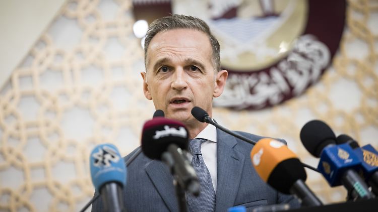 "Es führt überhaupt kein Weg vorbei an Gesprächen mit den Taliban", sagte Maas in Katar.