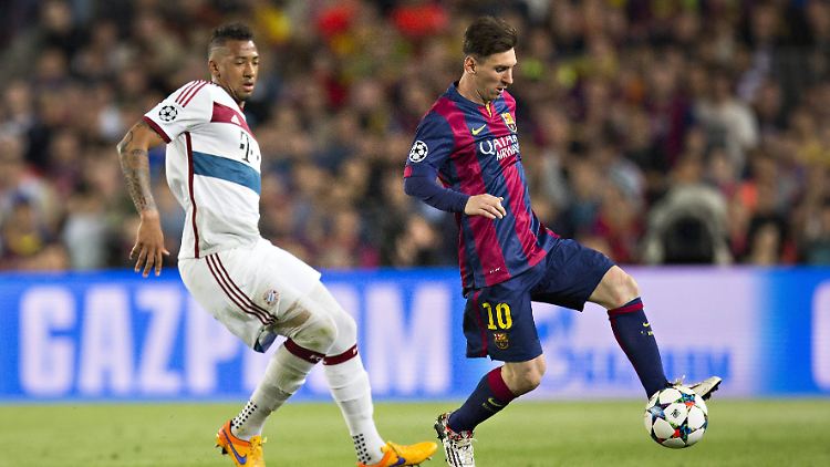 Boateng und Messi lieferten sich schon so manches Duell.