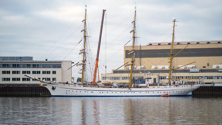 Schon bald soll die Bark wieder an die Marine übergeben werden.