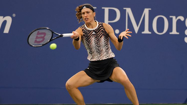 Starkes Spiel: Andrea Petkovic.