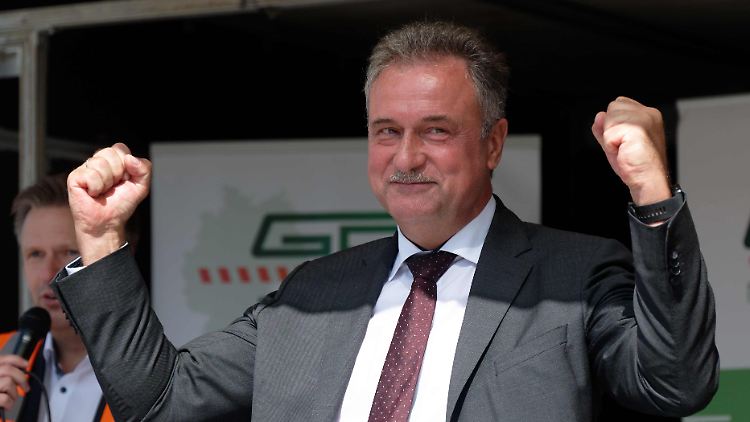 GDL-Chef Weselsky gab sich schon vor dem Gerichtstermin siegessicher.