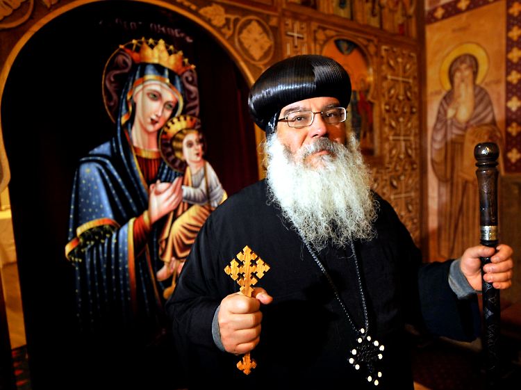 Generalbischof Damian ist der höchste Repräsentant des koptisch-orthodoxen Patriarchen in Deutschland, hier im koptischen Kloster in Brenkhausen bei Höxter.