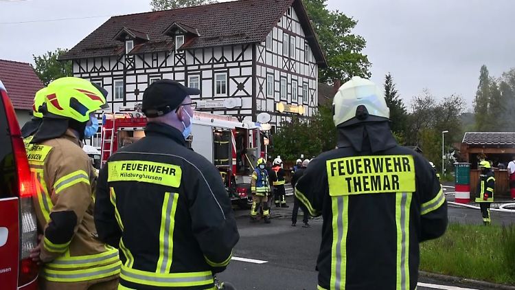 Ende Mai brannte eine von einem Neonazi betriebene Gaststätte in Kloster Veßra.