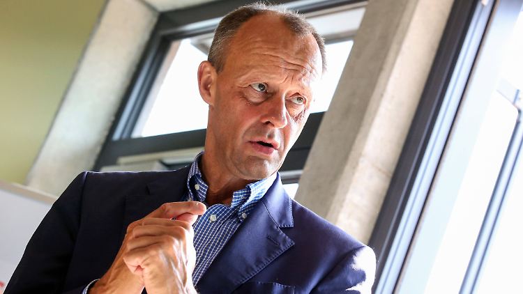 Merz gehört zum "Zukunftsteam" von Unions-Kanzlerkandidat Armin Laschet.