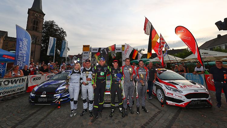 Griebel und Rath feiern Heimsieg bei der ADAC Saarland-Pfalz Rallye.