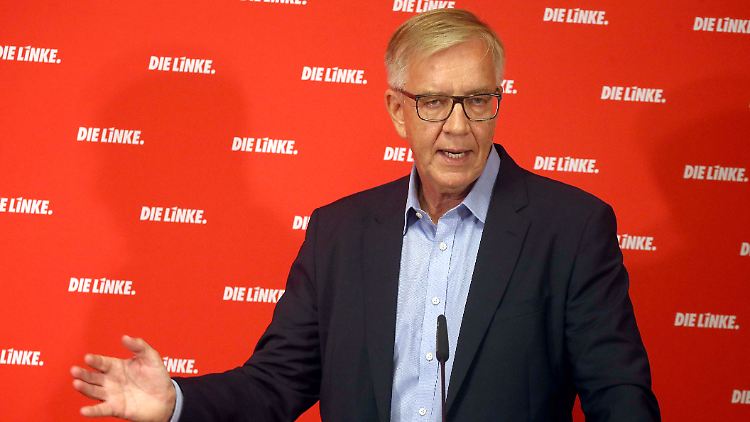 Bartsch rückt zentrale Forderungen aus den Programmen von SPD und Grünen in den Mittelpunkt, die es mit der FDP nicht geben würde. 