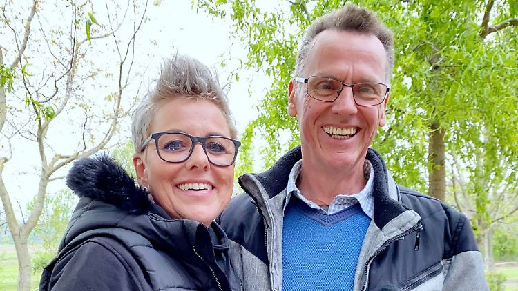 Bei Petra und Herbert ist schon Liebe im Spiel.