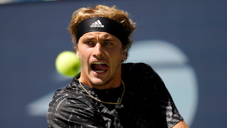 Alexander Zverev blieb gegen Jannik Sinner auch in kritischen Phasen cool. 