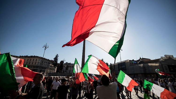 Italien hatte vergangenes Jahr als erstes europäisches Land einen massiven Corona-Ausbruch erlebt.