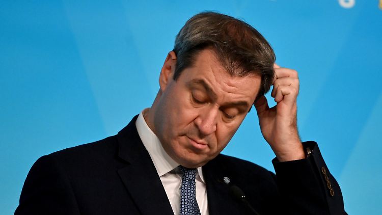 Söders CSU steht in Umfragen derzeit schlecht da.