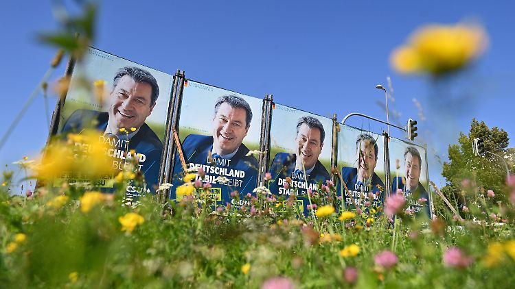 Auch für die CSU in Bayern scheint die Sonne derzeit nicht immer.