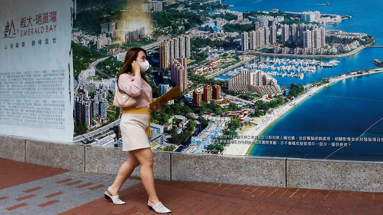 China Evergrande soll mit mehr als 300 Milliarden Dollar verschuldet sein.