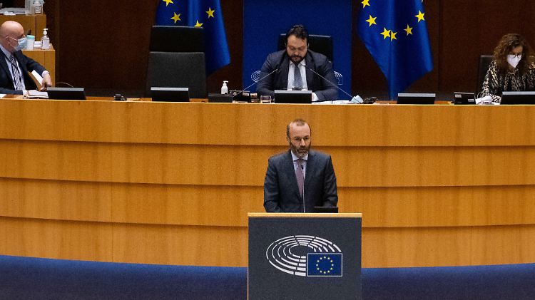 Weber wollte eigentlich auf den Posten des EU-Parlamentspräsidenten.