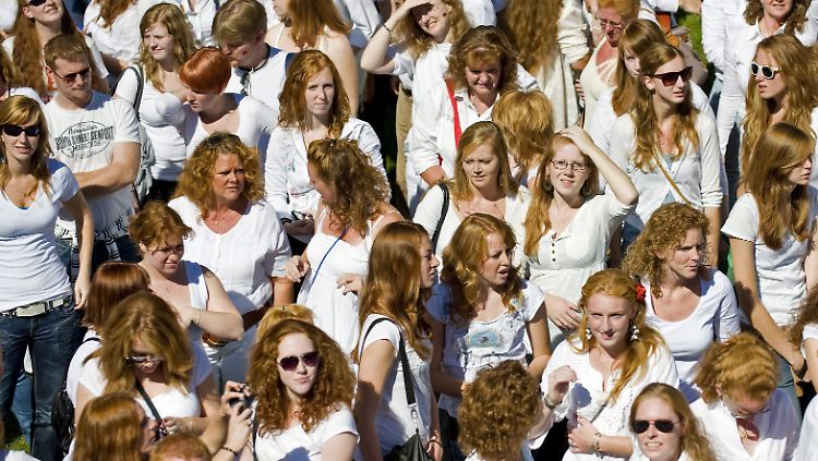 Nur ein bis zwei Prozent der Weltbevölkerung haben von Geburt an rote Haare.