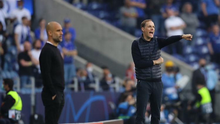 Gemeinsam ratlos: Thomas Tuchel und Pep Guardiola.