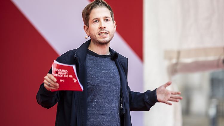 Kevin Kühnert kämpft für Rot-Grün.