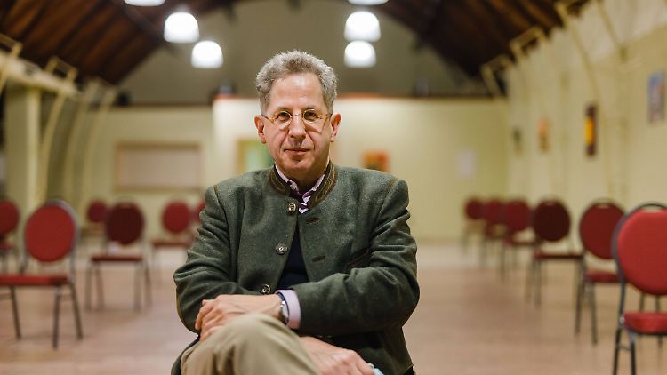 Ex-Verfassungsschutzchef Maaßen in seinem Wahlkreis in Südthüringen. 
