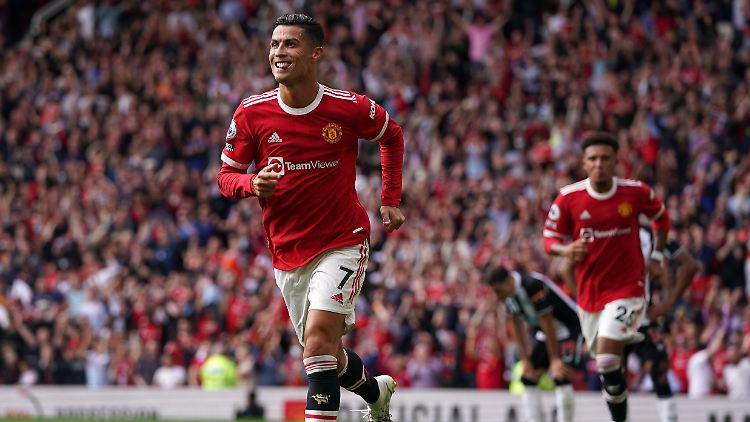 The king is back: Ronaldo feierte ein Debüt nach Maß bei Manchester United.