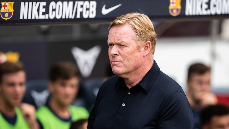 Ronald Koeman war sauer.