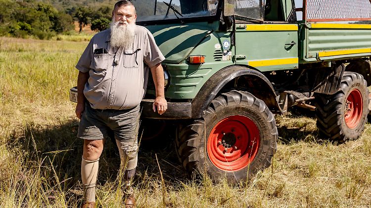 Hat den Kampf gegen den Krebs verloren: Farmer Werner aus Südafrika.