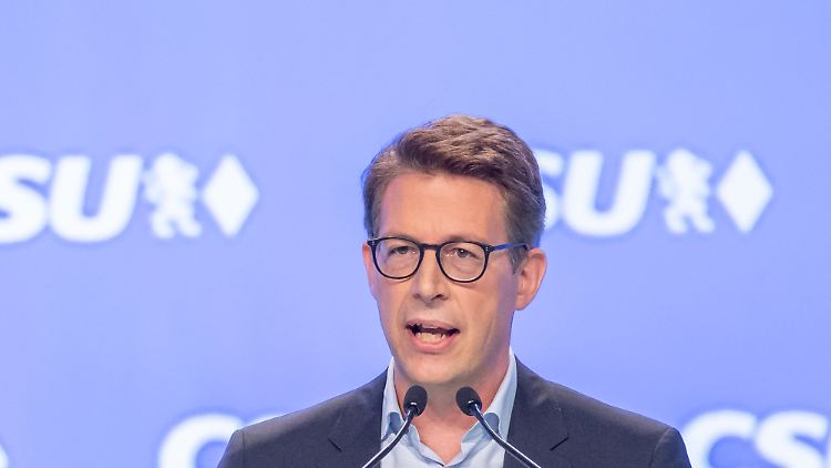 CSU-Generalsekretär Markus Blume