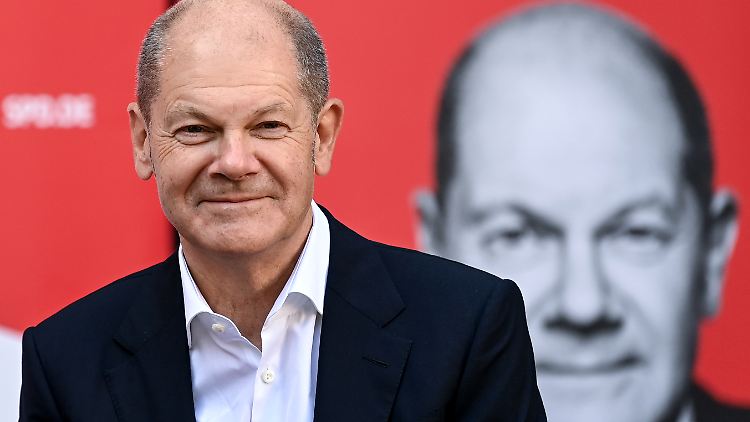 Olaf Scholz kann im Wahlkampf offenbar überzeugen.