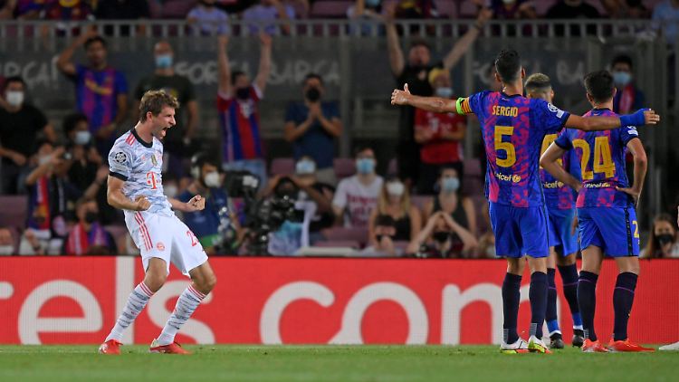 Thomas Müller schoss den FC Bayern in Führung.