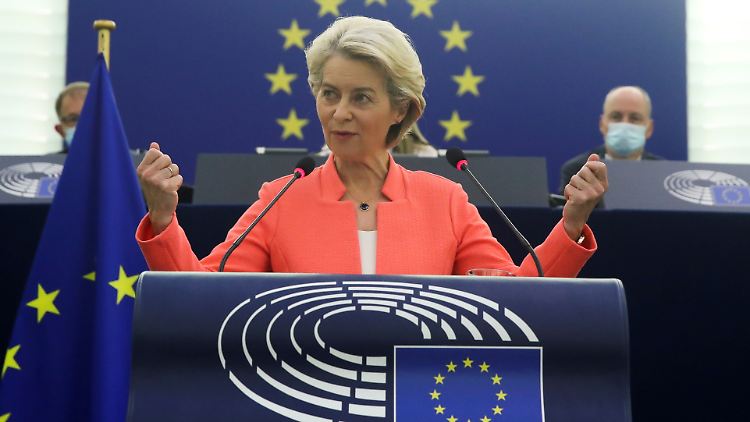 Von der Leyen wünscht sich von Europa mehr Eigenverantwortung für die eigene Sicherheit.
