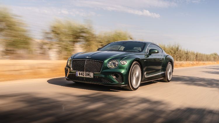 Der Bentley Continental bleibt auch als Speed ein Gentleman.