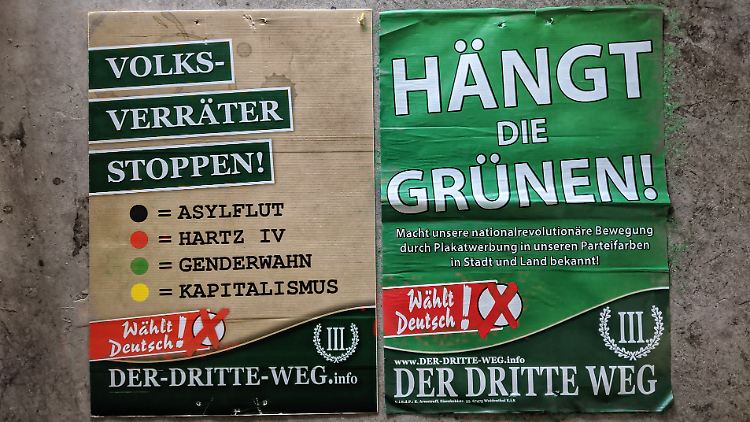 An diesem Plakat entzündet sich der Streit.