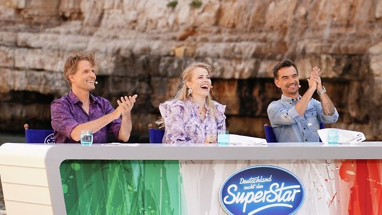 Toby Gad, Ilse DeLange und Florian Silbereisen sitzen in der "DSDS"-Jury.