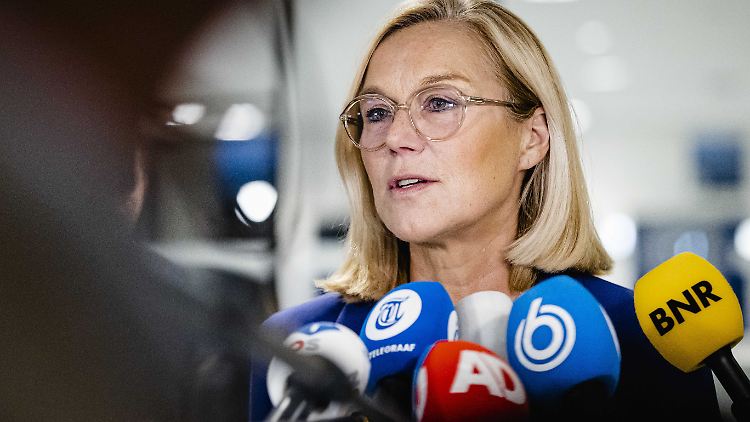 Sigrid Kaag war nur geschäftsführende Ministerin und erst seit Mai auf diesem Posten.