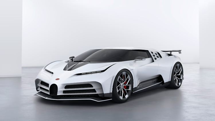 Der Bugatti Centodieci, der auch in Ronaldos Garage steht, wurde nur zehn Mal gebaut.