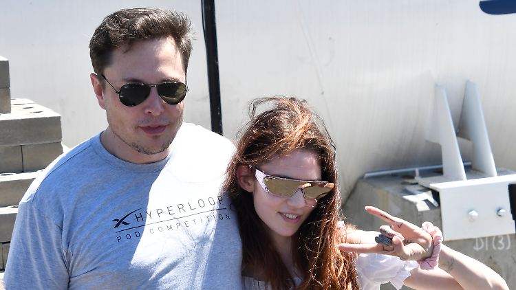 Elon Musk und Grimes, die mit bürgerlichem Namen Claire Boucher heißt.