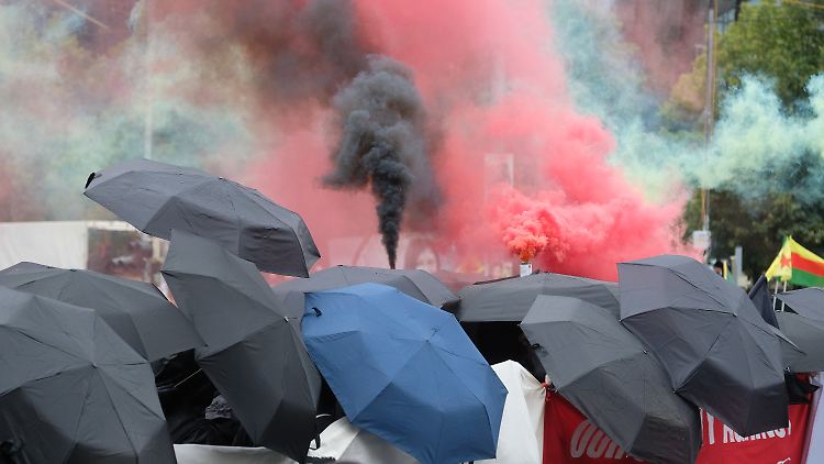 Zu der Demo wurde bundesweit aufgerufen.