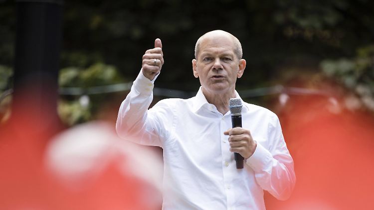 Scholz' SPD führt in den Umfragen. Doch die Union rückt wieder näher.