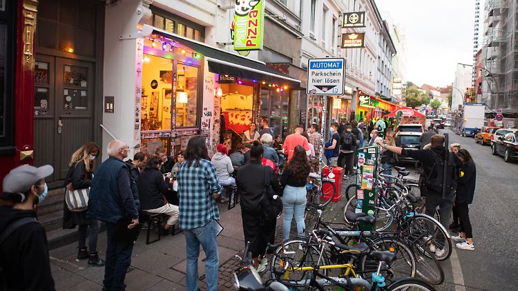 Auch in Bars, wie hier auf St. Pauli wurde in der vergangenen Woche geimpft.