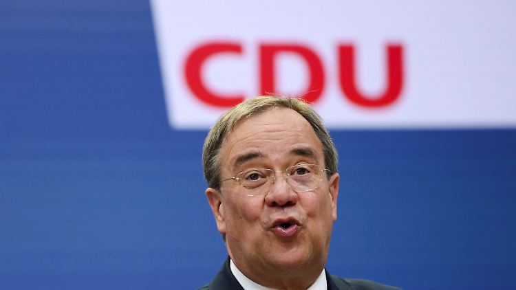 Leichter Aufwind für die Union und Kanzlerkandidat Laschet.